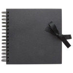 DOCRAFTS ALBUM BLANK 20.4/20.4CM BLACK - PMA 101404