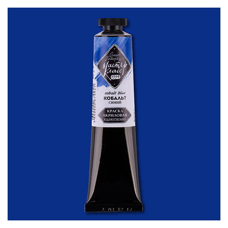 _0017_12304508 MASTER CLASS ACRYLIC PAINT 46 ML. - COBALT BLUE - Image 1