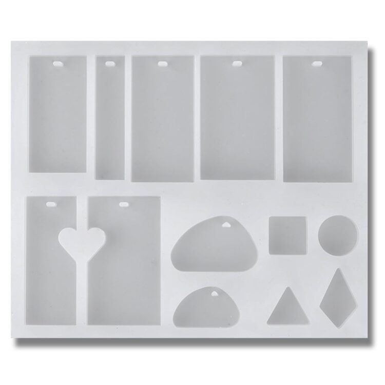 CADENCE SILICONE MOLDS - PENDANTS ASSORTED CA-AM127 - Image 1