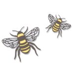 SIZZIX THINLITS CUT DIES - BEE