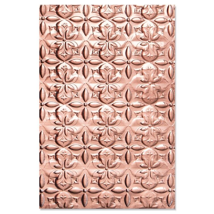 SIZZIX FOLDERS FOR EMBOSSING 3D - ADORNED TILE - Image 1