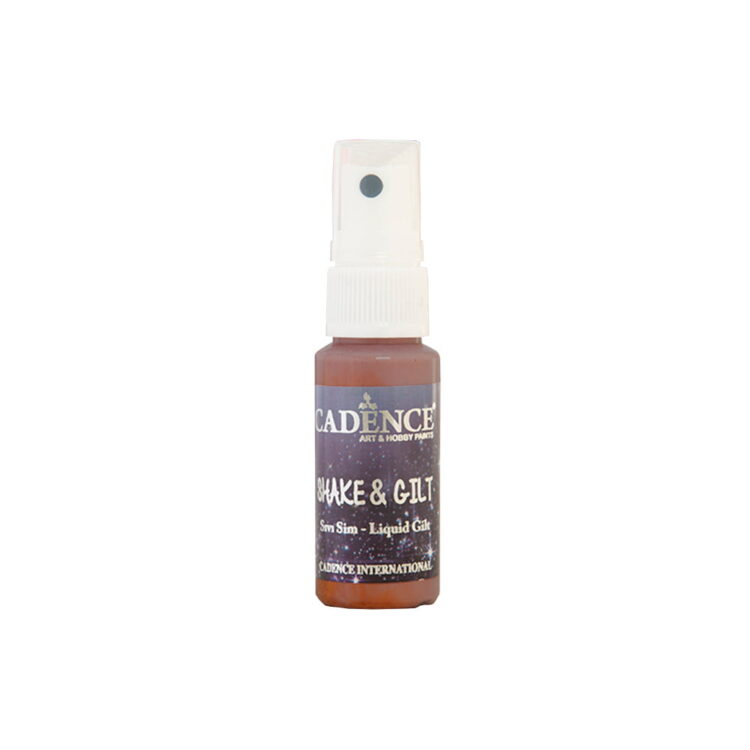 CADENCE ACRYLIC SPRAY PAINT SHAKE & GILT - BRONZE - Image 1