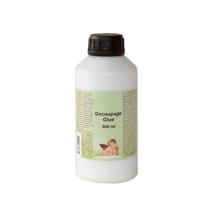 glue (1) DAILY ART DECOUPAGE GLUE 500 ML - GLOSS - Image 1