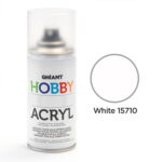 GHIANT ACRYLIC PAINT SPRAY 150ML - WHITE 15710