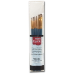 VAN EYCK BRUSHES SYNTHETIC SET 6PCS. PROFESSIONAL