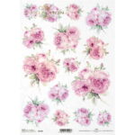 ITD COLLECTION DECOUPAGE RICE PAPER A4 - R1689