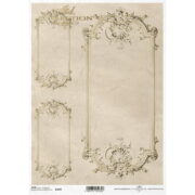 ITD COLLECTION DECOUPAGE RICE PAPER A4 - R1697