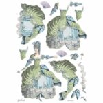 STAMPERIA PRINCESS DECOUPAGE RICE PAPER A3 - DFSA3073