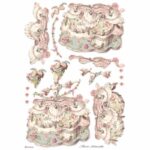 STAMPERIA PRINCESS DECOUPAGE RICE PAPER A3 - DFSA3074