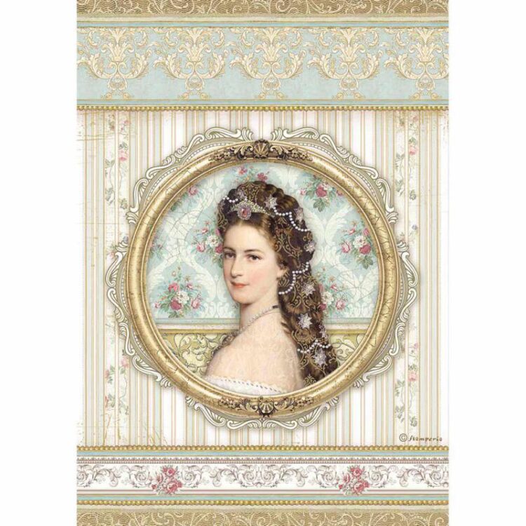 DFSA4481 STAMPERIA DECOUPAGE RICE PAPER A4 - DFSA4481 - Image 1