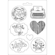 STAMPERIA LOVE STORY SOFT MOULD A5 K3PTA551