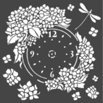 STAMPERIA MEDIA STENCIL - TEMPLATE 18 X 18 CM - KSTDQ41
