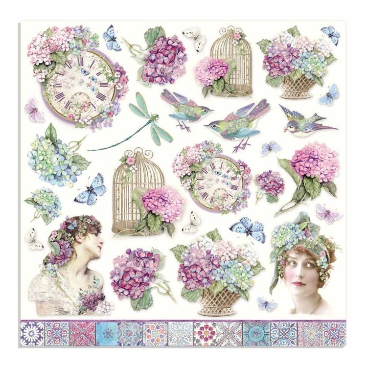 STAMPERIA BLOCK DESIGNER PAPER 30.5/30.5 CM - SBBL72 - Image 13