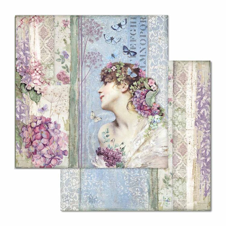STAMPERIA BLOCK DESIGNER PAPER 30.5/30.5 CM - SBBL72 - Image 3