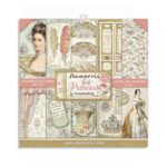 STAMPERIA BLOCK DESIGNER PAPER 20.3/20.3 CM - SBBS18