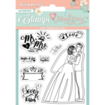 STAMPERIA LOVE STORY ACRYLIC STAMPS-SILICONE STAMP WTKJR 25