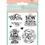 STAMPERIA LOVE STORY ACRYLIC STAMPS-SILICONE STAMP WTKJR 24