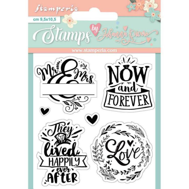STAMPERIA LOVE STORY ACRYLIC STAMPS-SILICONE STAMP WTKJR 24 - Image 1