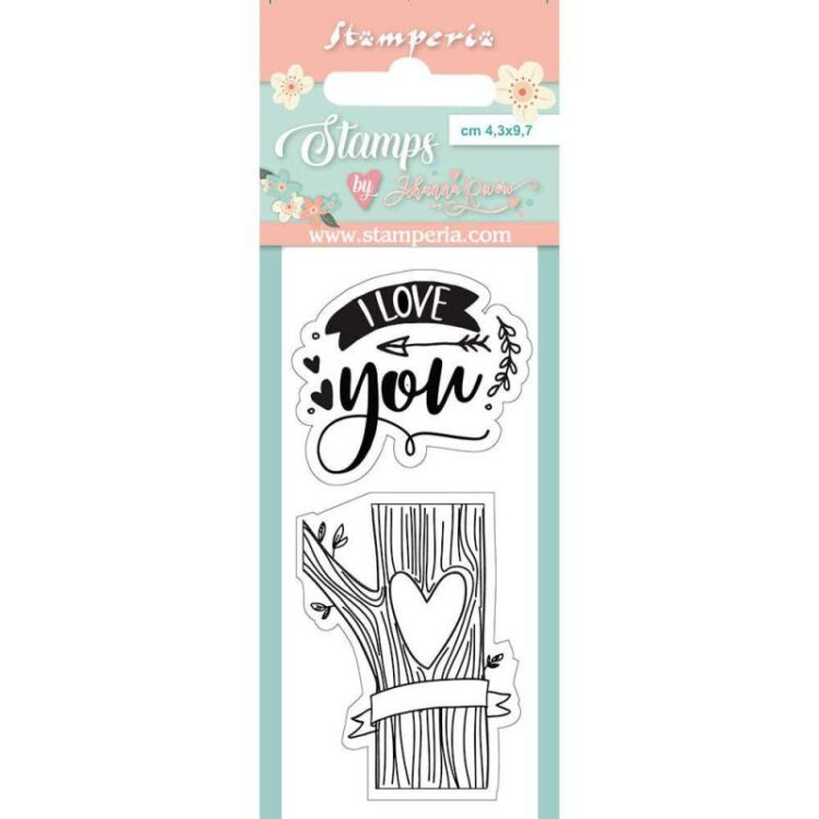 STAMPERIA LOVE STORY ACRYLIC STAMPS-SILICONE STAMP WTKJR 31 - Image 1