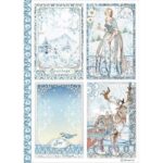 STAMPERIA WINTER TALES DECOUPAGE RICE PAPER A4- DFSA4490