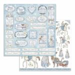 STAMPERIA DESIGNER CARDBOARD 30.5/30.5 CM - SBB717