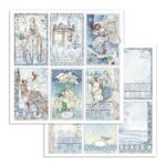 STAMPERIA WINTER TALES CARDBOARD 30.5/30.5 CM - SBB722
