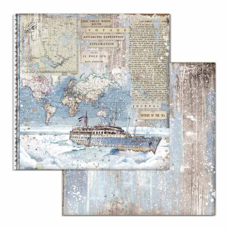 STAMPERIA BLOCK DESIGNER PAPER 30.5/30.5 CM - SBBL77 - Image 6