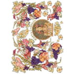 CALAMBOUR DECOUPAGE PAPER 48/33 CM -TCR 35