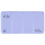 WHITE NIGHTS METAL WATERCOLOR BOX WITH PALETTE SV BLUE, 35 COLORS