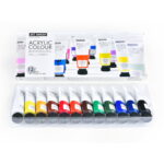 ART RANGERS ACRYLIC PAINTS 12 CV X 22 ML FEA1222