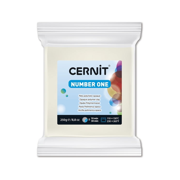 cernit-nr-one-88-oz-white-nr-27 CERNIT No1 PORCELAIN WHITE 250 G - Image 1