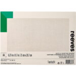 REEVES LAMINATED BOARDS FOR ACRYLIC A4, 5PCS, 8490966