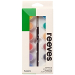 REEVES ACRYLIC PAINTS 12 CV X 5 ML + BRUSH 8394208