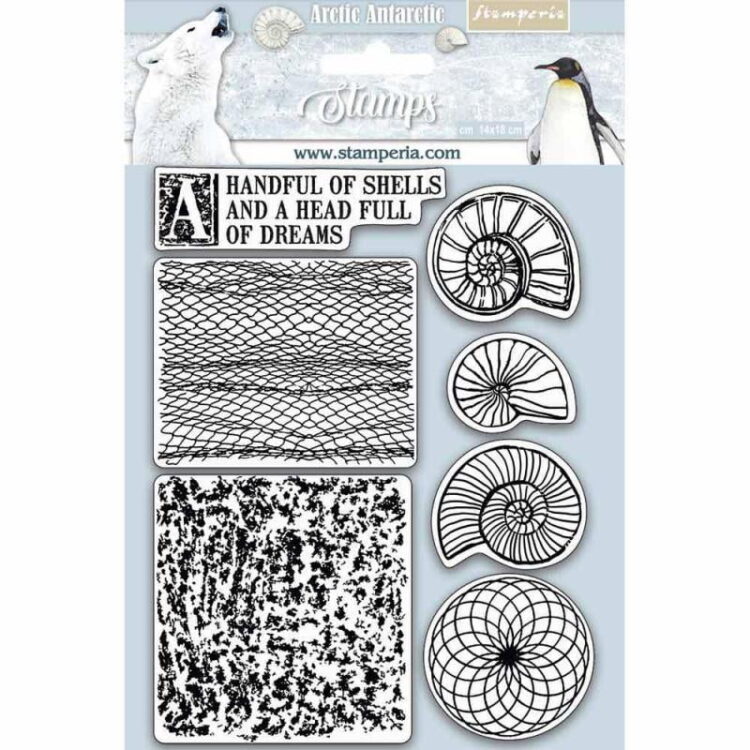 STAMPERIA HIGH DEFINITION STAMPS - RUBBER STAMPS WTKCC177 - Image 1