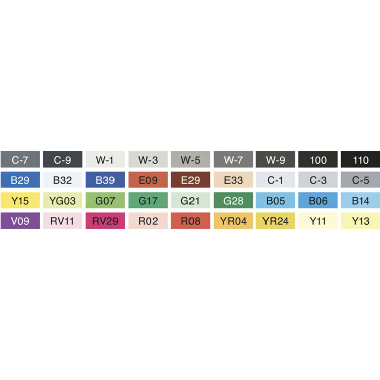 COPIC SKETCH SET - 36 CV - Image 2
