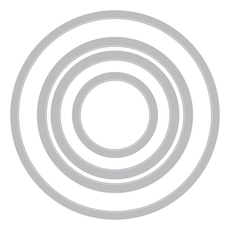 SIZZIX THINLITS CUTTING DIES - CIRCLES - Image 2
