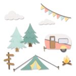 SIZZIX THINLITS CUT DIES - GREAT OUTDOORS