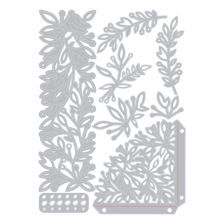 SIZZIX THINLITS CUTTING DIES - INTRICATE CORNERS - Image 2