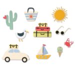 SIZZIX THINLITS CUT DIES - SUMMER DAYS