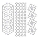SIZZIX THINLITS CUTTING DIES - GEO TRIO - Image 2