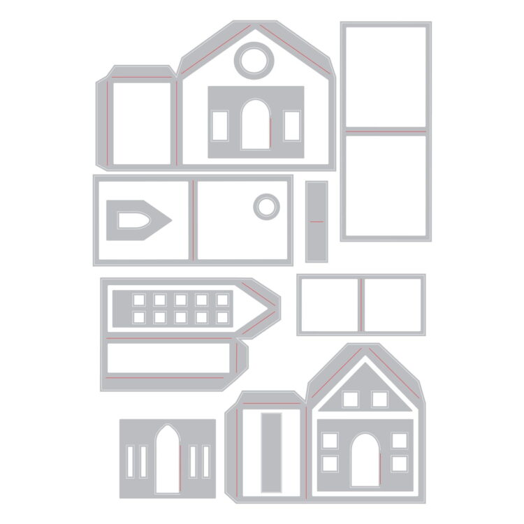 SIZZIX THINLITS CUT PUNCHES - PAPER VILLAGE - Image 2