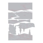 SIZZIX THINLITS CUT DIES - SNOWSCAPE - Image 2