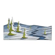 SIZZIX THINLITS CUT DIES - SNOWSCAPE