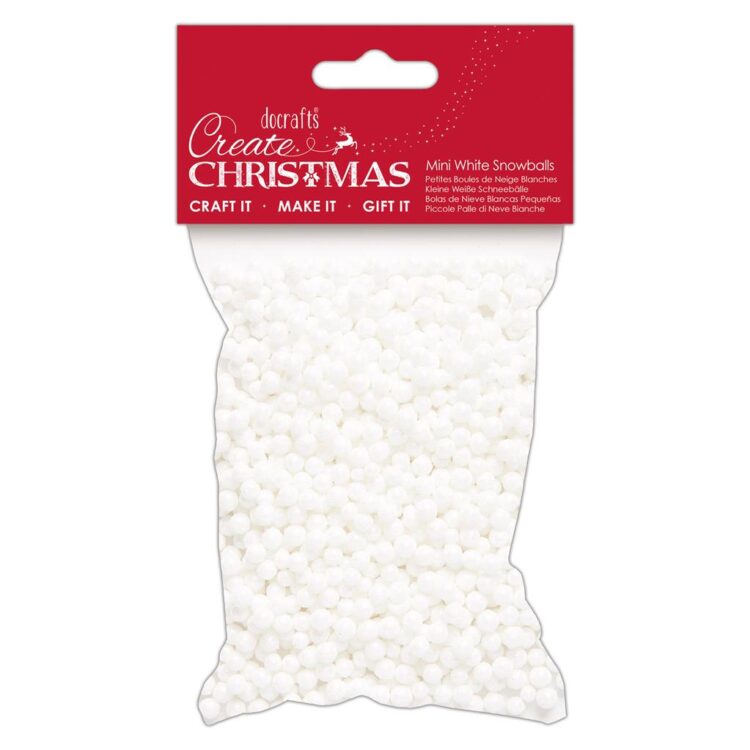 DOCRAFTS SMALL STYROFOAM BALLS 15G. - WHITE PMA 356975 - Image 1