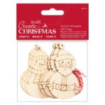 DOCRAFTS WOODEN FIGURINES FOR DECORATION - SNOWMAN PMA 359930