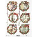 ITD COLLECTION DECOUPAGE RICE PAPER A4 - R1472