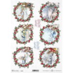ITD COLLECTION DECOUPAGE RICE PAPER A4 - R1474