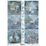 ITD COLLECTION DECOUPAGE RICE PAPER A4 - R1631