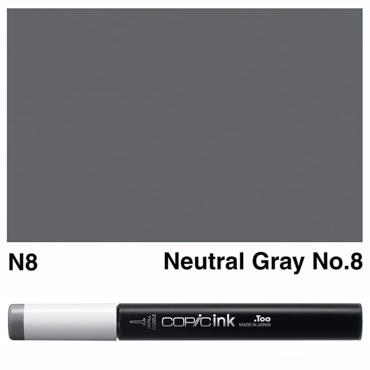 n8 COPIC INK 12 ML - N-4 - Image 1