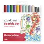 COPIC CIAO SET - 12 COLORS SPARKLE SET